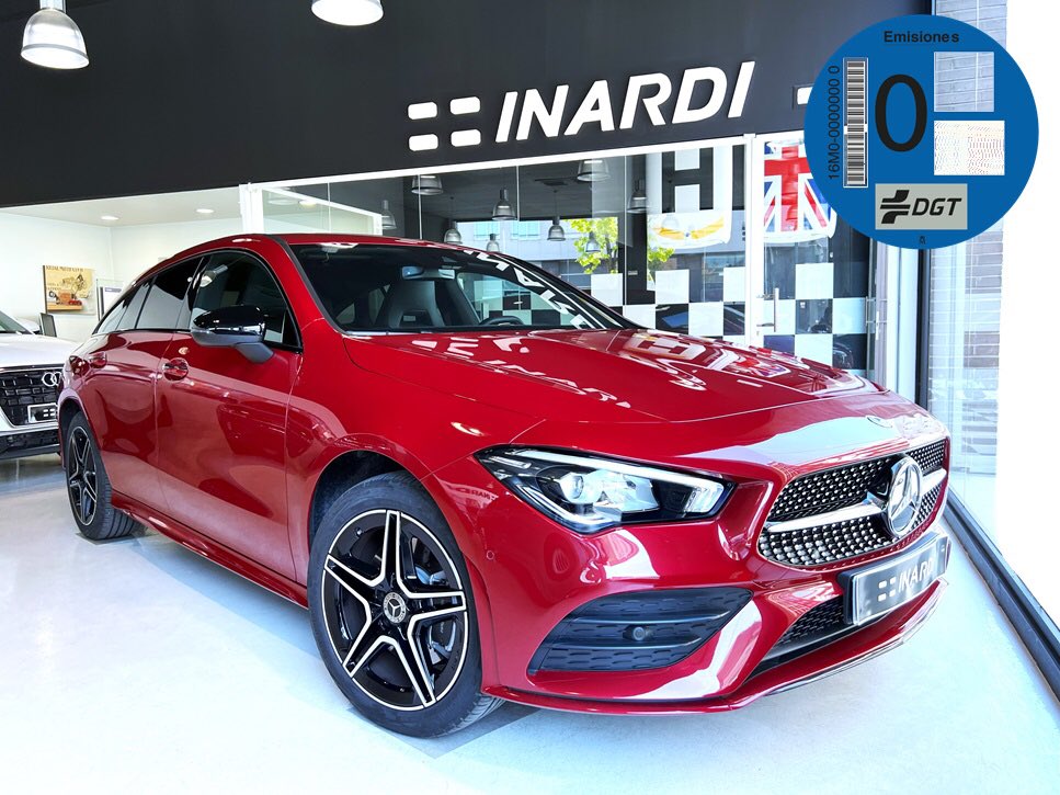 Inardiautos's tweet photo. Mercedes CLA 250e Shooting Brake Auto AMG 218cv Gasolina Hibrido Enchufable ETIQUETA CERO familiar ECO con mucha deportividad solo 3.200 Km!! #Mercedes-Benz #Mercedes #CLA #CLAShootingBrake #ETIQUETAZERO #ZEROEMISIONES #ECO #AMG #Soprt #instacar #Inardiautos #INARDI @Inardiautos https://t.co/429PmfERzO