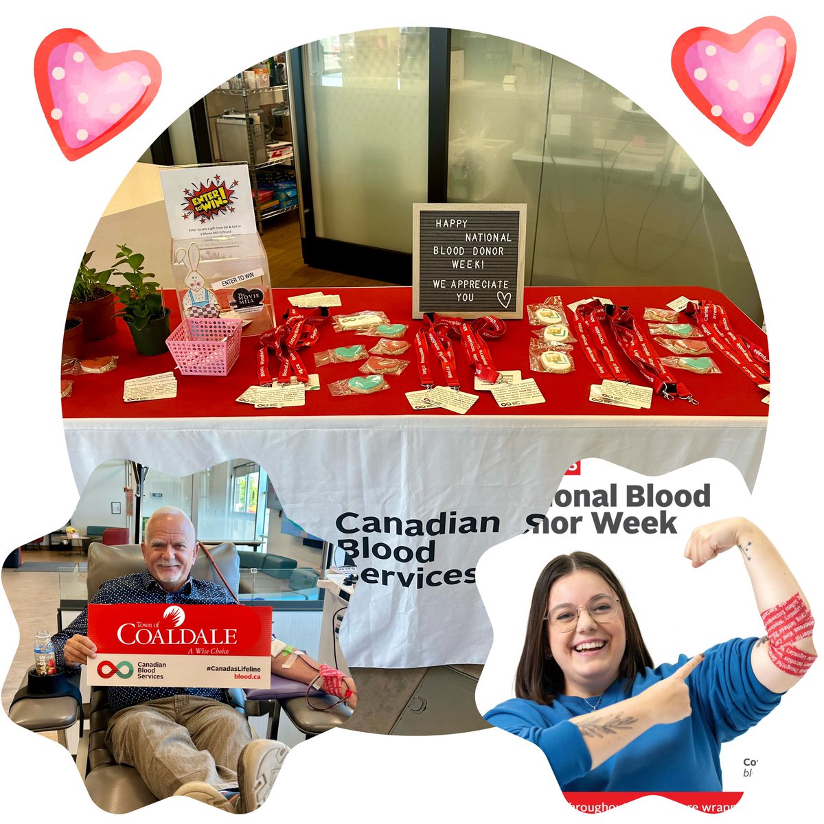 Did my part for National Blood Donor Week! Double Dare YOU to do yours!
<a href="/LifelineAlberta/">Canadian Blood Services - Alberta</a> #NBDW2024 #CanadasLifeline #yql #coaldaleab <a href="/coaldaleab/">Town of Coaldale</a> #plasmaforlife