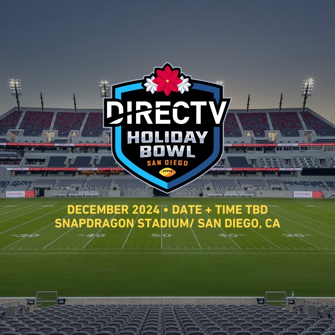 We are excited to announce that the DIRECTV Holiday Bowl is moving back to Mission Valley!  Starting this December, the game will be played at <a href="/SnapdragonStdm/">Snapdragon Stadium</a> 
 
Stay tuned for more DIRECTV Holiday Bowl news related to game date, kickoff time, and more.

Read more: