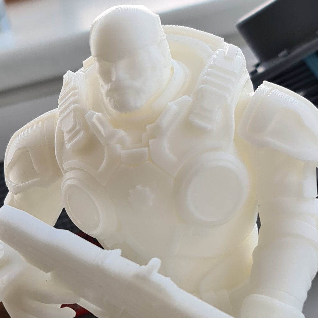 3DFilaPrint's tweet image. Check out this awesome Marcus Fenix print! We nailed all the little details on his armour and gear. It’s been a fun project, and we’re pretty stoked with how it turned out.🔥 ⚙️

Printed in eSUN High Speed PLA: 3dfilaprint.com/product/esun-e…

#3DPrinting #GearsofWar #HighSpeedPLA
