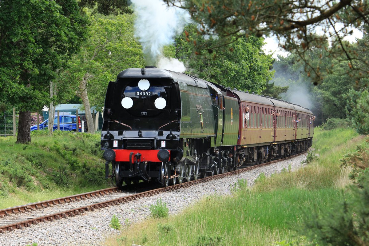Synchorus's tweet image. Had a fantastic time at @SwanRailway&apos;s Strictly Bulleid II event last weekend, amazing to see so many of these engines working on one line!