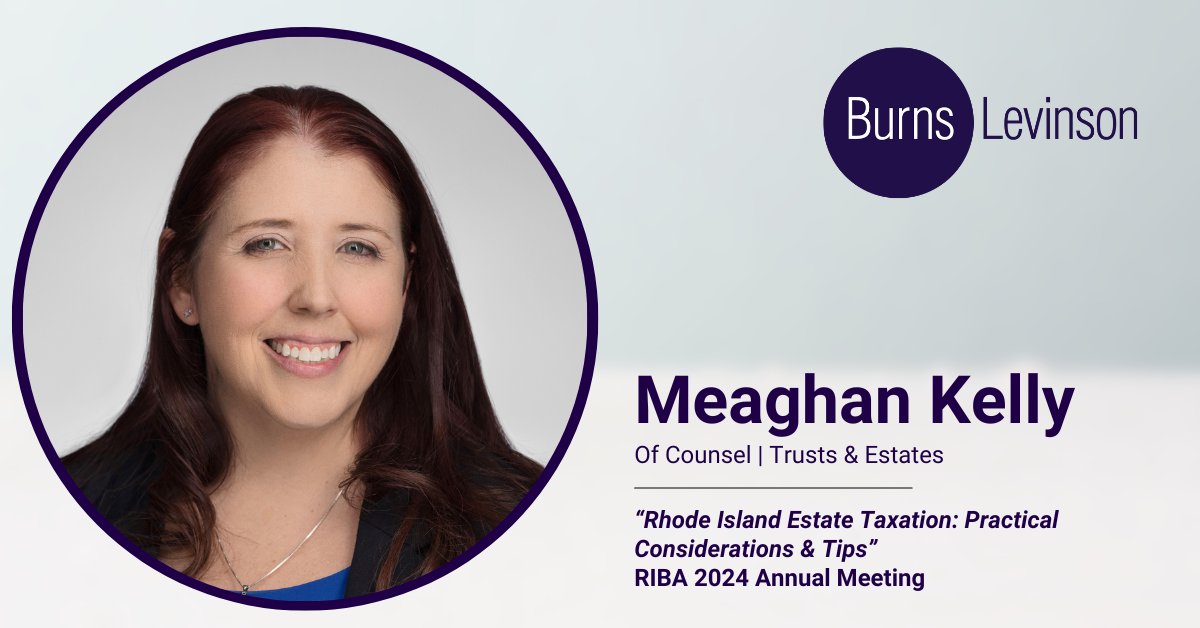 Burns & Levinson LLP tweet media