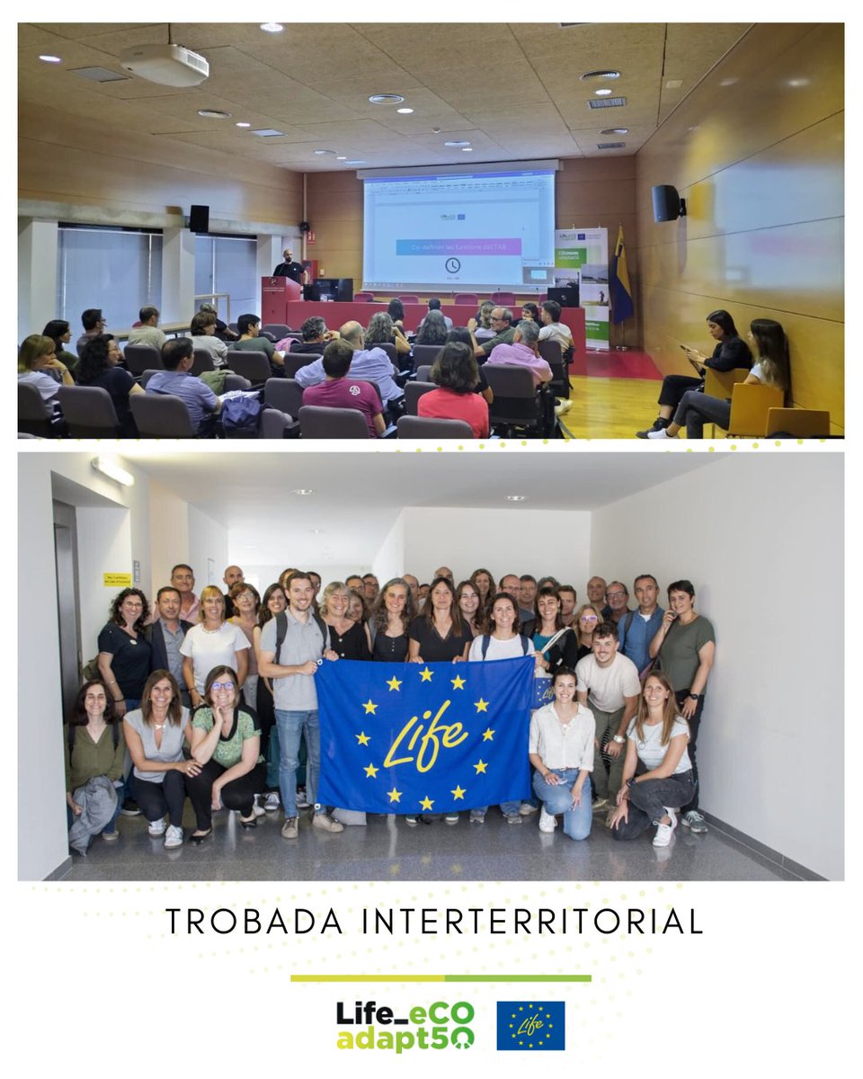 LEADER · Ripollès Ges Bisaura (@leaderrgb) on Twitter photo 🌍 Tècnics #LIFE de <a href="/leaderrgb/">LEADER · Ripollès Ges Bisaura</a> han participat a la trobada interterritorial del <a href="/lifeecoadapt50/">Life eCOadapt50</a> a la <a href="/universitatURV/">Universitat Rovira i Virgili</a> . Hem treballat especialment els Living Labs com eines per la co-creació de mesures d’adaptació al canvi climàtic #AdaptacióClimàtica #LifeEcoadapt #LivingLabs 🌍 Tècnics #LIFE de <a href="/leaderrgb/">LEADER · Ripollès Ges Bisaura</a> han participat a la trobada interterritorial del <a href="/lifeecoadapt50/">Life eCOadapt50</a> a la <a href="/universitatURV/">Universitat Rovira i Virgili</a> . Hem treballat especialment els Living Labs com eines per la co-creació de mesures d’adaptació al canvi climàtic #AdaptacióClimàtica #LifeEcoadapt #LivingLabs