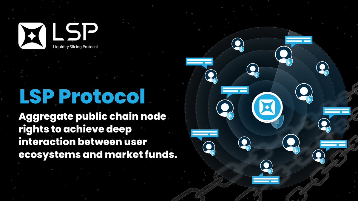 LSP_Fi's tweet photo. 🚀Jump right into the future of blockchain with LSP Protocol! 

🔗By aggregating public chain node rights, we enable deep interactions between user ecosystems and market funds. 

Discover the power of seamless connectivity and robust security. 

#Blockchain #LSPProtocol #DeFi https://t.co/8zOBKx4W7l