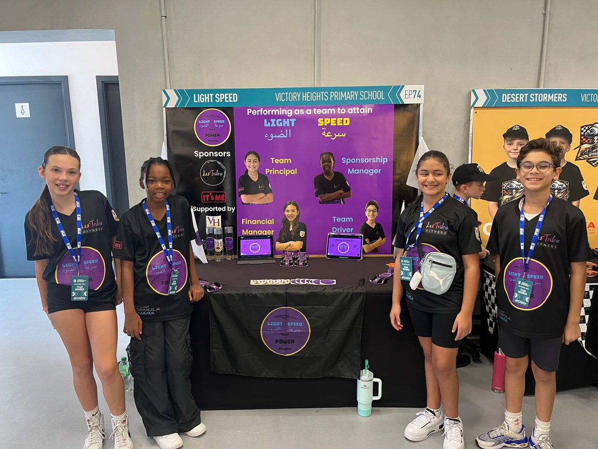 VHPrimary's tweet photo. Team Accelerated Masters, Light Speed, Desert Stormers, and EXCELR8 showcased their determination throughout the year with an enthusiastic performance in the Formula Ethara Professional category at @ymcofficial on Saturday!
Special shoutout to the Desert Stormers for ranking 3rd. https://t.co/49zkgbwewA