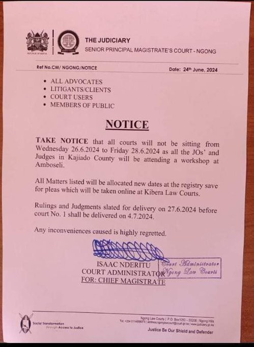 C_NyaKundiH's tweet photo. UPDATE: Political analyst Gabriel Oguda is currently being held at the Kajiado ODPP office - according to his brother Zachary who reports that he located him at a holding area near the Kajiado County Assembly. It is suspected that they are intentionally holding Oguda there to avoid arraigning him as courts in Kajiado are conspicuously not sitting today due to all judges and judicial officers attending a workshop at Amboseli.