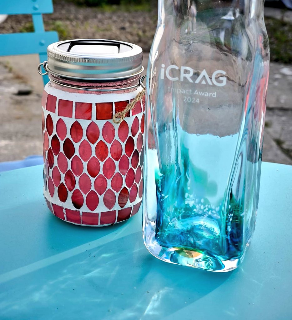 Jean O'Dwyer (@drjeanodwyer) on Twitter photo A nice surprise to win the 2024 <a href="/iCRAGcentre/">iCRAG Centre</a> Impact award 😊
Took a little break from maternity leave to collect this lovely piece of glassware yesterday 😍 A nice surprise to win the 2024 <a href="/iCRAGcentre/">iCRAG Centre</a> Impact award 😊
Took a little break from maternity leave to collect this lovely piece of glassware yesterday 😍