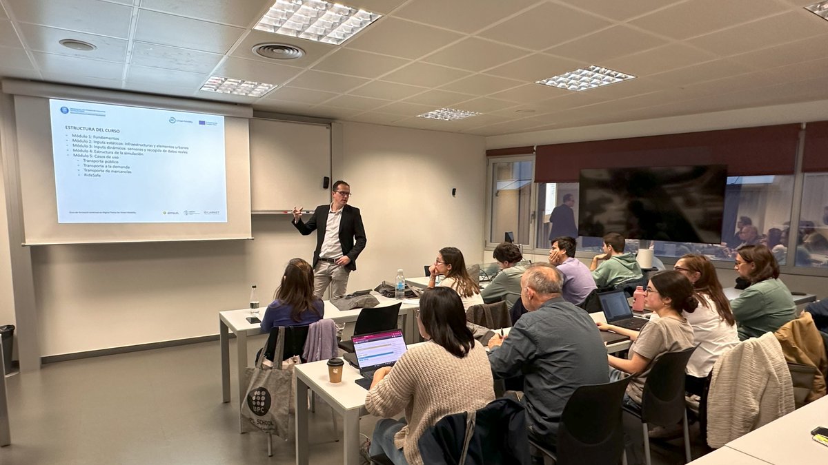 💻 #DigitalTwins are revolutionizing industries with precise digital replicas for better analysis, monitoring, and optimization.

📅In Nov 2024, we're kicking off our second edition of the DigiTwin4Mobility course to master this technology.

🔗 More info: bit.ly/3VYoLA0