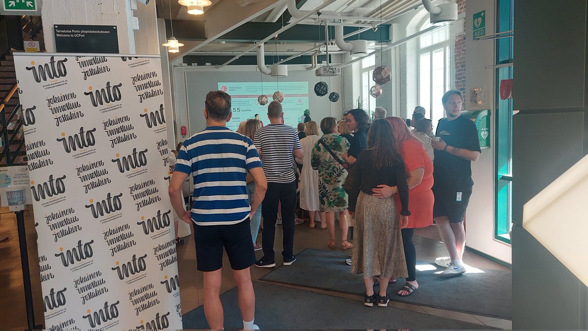 Annemari Kivivuori (@annemarikallio) on Twitter photo Yhteisen asian äärellä. 🫶 Nuorten ratkaisut syrjäytymisen ehkäisyyn. <a href="/intolaiset/">Into – etsivä nuorisotyö ja työpajatoiminta ry</a> #ÄäniNuorille <a href="/HDLsaatio/">Diakonissalaitos</a> #SuomiAreena Yhteisen asian äärellä. 🫶 Nuorten ratkaisut syrjäytymisen ehkäisyyn. <a href="/intolaiset/">Into – etsivä nuorisotyö ja työpajatoiminta ry</a> #ÄäniNuorille <a href="/HDLsaatio/">Diakonissalaitos</a> #SuomiAreena