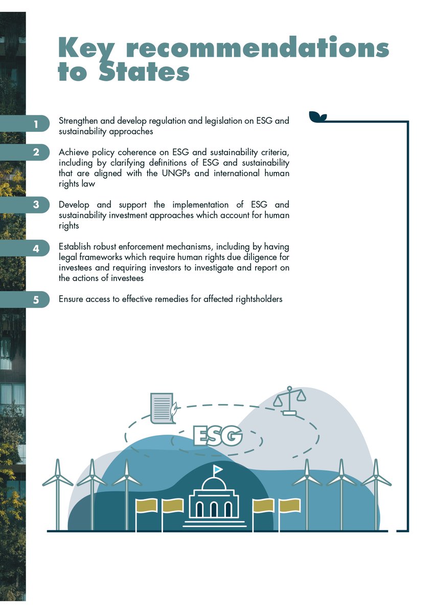 WGBizHRs's tweet image. The WG is pleased to share its report on Investors, ESG and human rights to be presented to the HRC later today! 

Read the full report here: ohchr.org/en/documents/t…

@InclusiveLaw @fernanda_ho @eastforeden @dsolawuyi @UN_SPExperts