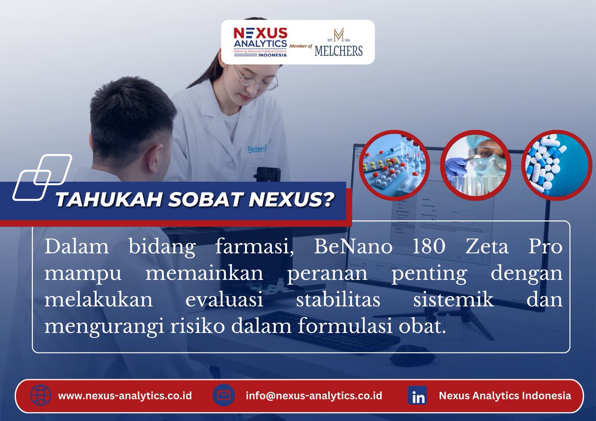 NexusAnalytic's tweet image. In the field of pharmaceutical, conducting systemic stability evaluations and reducing risks in drug formulation are crucial steps to ensure that pharmaceutical products are safe, effective, of high quality, and compliant with applicable regulations.

#news #providesolutions