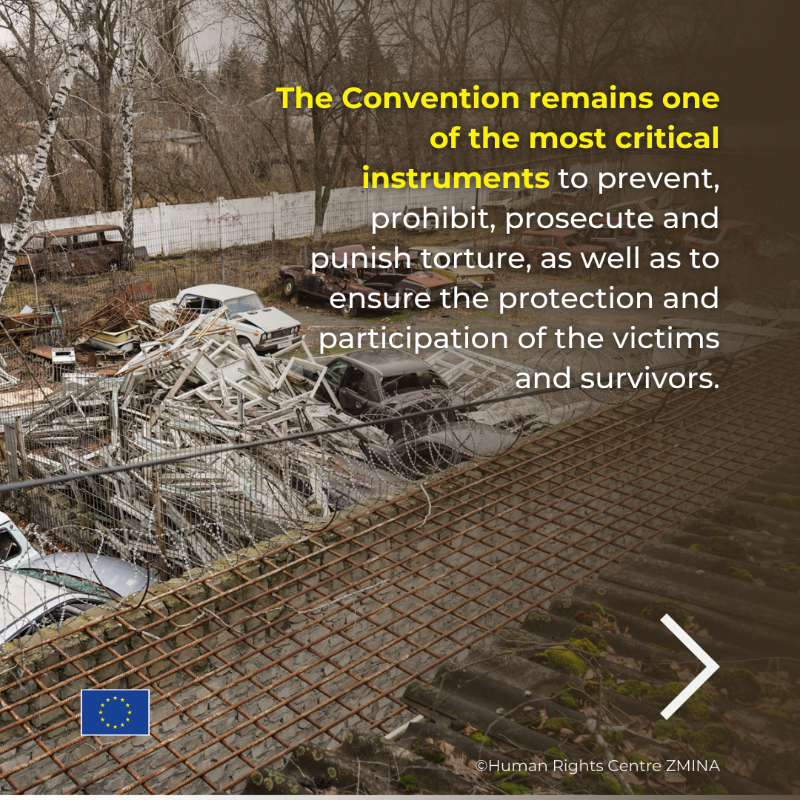 eu_eeas's tweet photo. 40 years ago, the UN Convention Against Torture and Other Cruel, Inhuman or Degrading Treatment or Punishment (UNCAT) was adopted.
Yet, more action is needed to fully implement it.
On Intl Day in Support of Victims of Torture, the EU calls for a zero-tolerance policy.