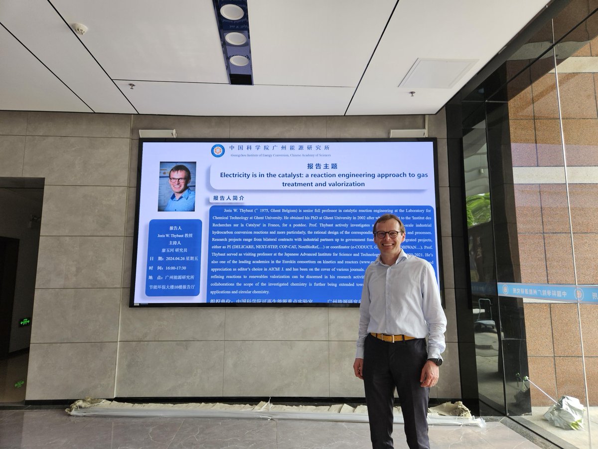 Project e-CODUCT (@ecoduct2022) on Twitter photo 🌟Flashback APR24 🗣#eCODUCT coordinator <a href="/jthybaut/">Joris Thybaut</a> <a href="/ugent/">UGent</a> presented at #Guangzhou Institute for Energy Conversion
🎯Electricity is the Catalyst: A Reaction Engineering Approach to Gas Treatment and Valorization
📄 e-coduct.eu/electricity-is… #Innovation #GasValorization <a href="/HorizonEU/">Horizon Europe 🇪🇺</a> 🌟Flashback APR24 🗣#eCODUCT coordinator <a href="/jthybaut/">Joris Thybaut</a> <a href="/ugent/">UGent</a> presented at #Guangzhou Institute for Energy Conversion
🎯Electricity is the Catalyst: A Reaction Engineering Approach to Gas Treatment and Valorization
📄 e-coduct.eu/electricity-is… #Innovation #GasValorization <a href="/HorizonEU/">Horizon Europe 🇪🇺</a>
