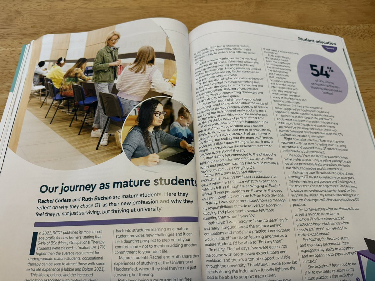 Check out this amazing article from the reflections of mature students Rachel and Ruth. Great reflections both - your passion clearly comes across!😍

We are so proud!🤩