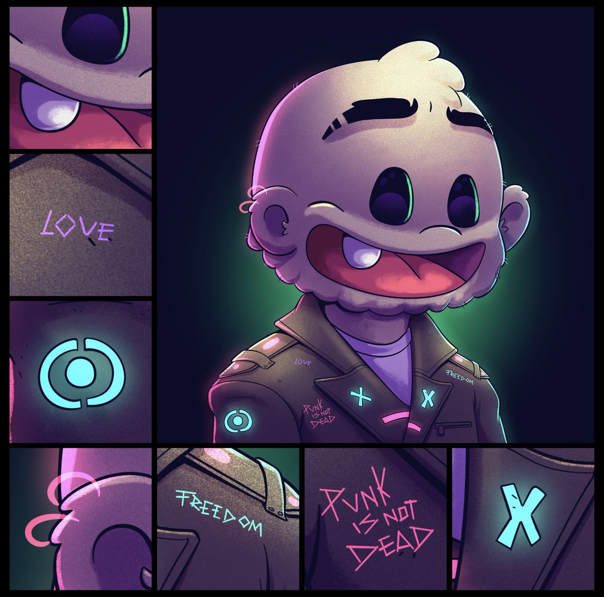 MeegosNFT's tweet image. 💜 Love - Freedom 🩵