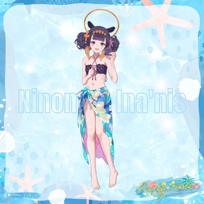 Look how cute she is! (This is a upcoming holo &amp; amusement park collab event in Taiwan 