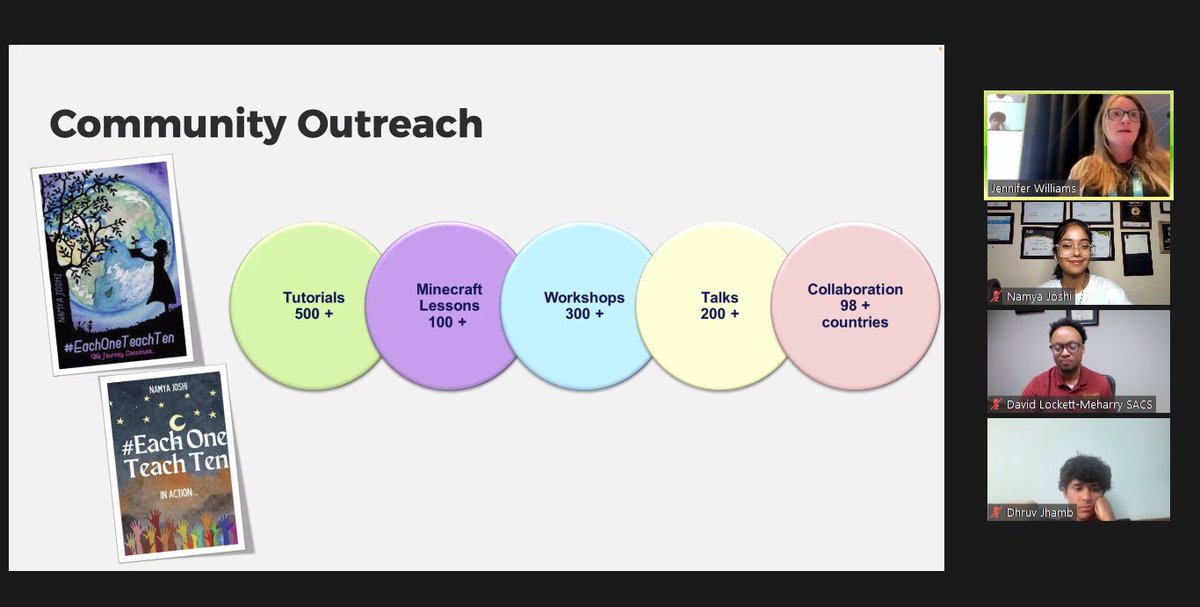WonderNamya's tweet image. Presenting at each session  #ISTELive is always a learning even if it&apos;s at 1 am IST.

We talked about how edtech empower learners to act on climate &amp;amp; promote sustainability.  🌱📚

@TakeActionEdu @lindsay_zilly @DavidJLockett
@ISTEofficial #GoalsProject #Coding4Climate