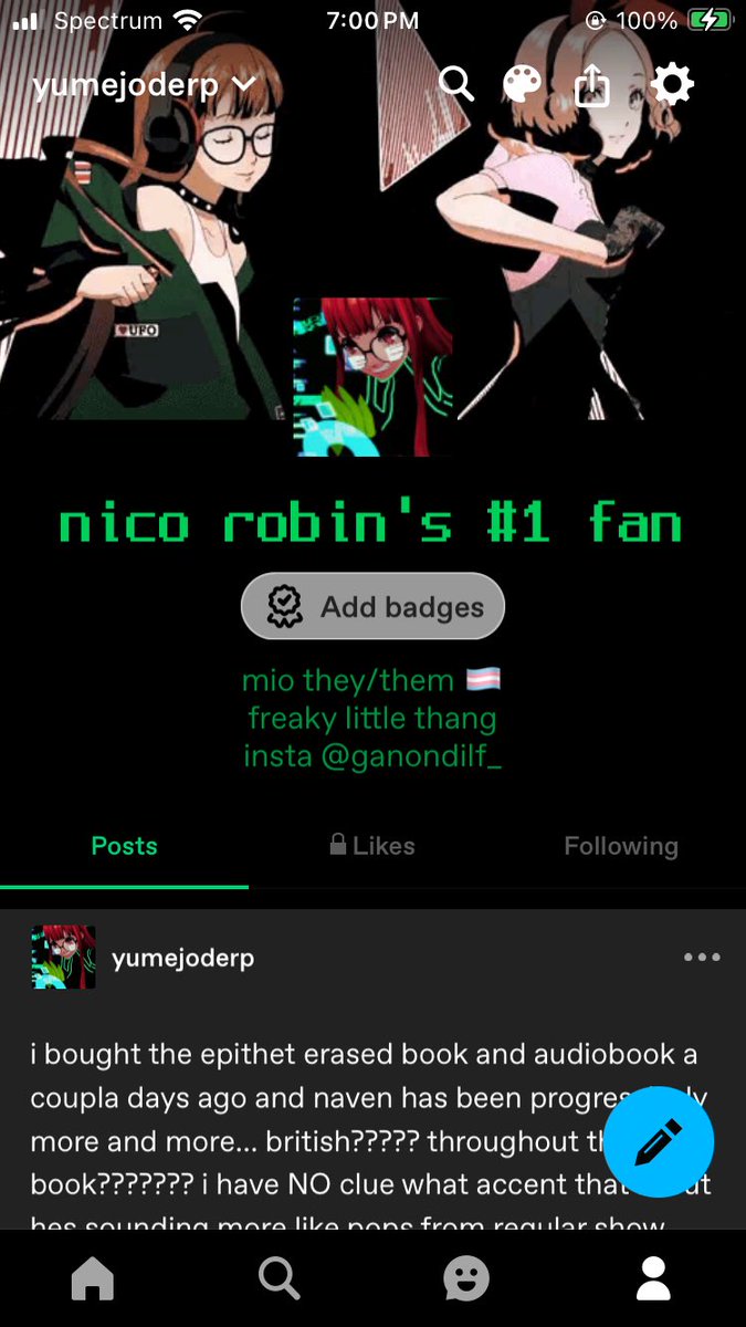 i decided im goinf to be more active on twitters less evil twin…. tumblr…. follow me there….. on tummlr……