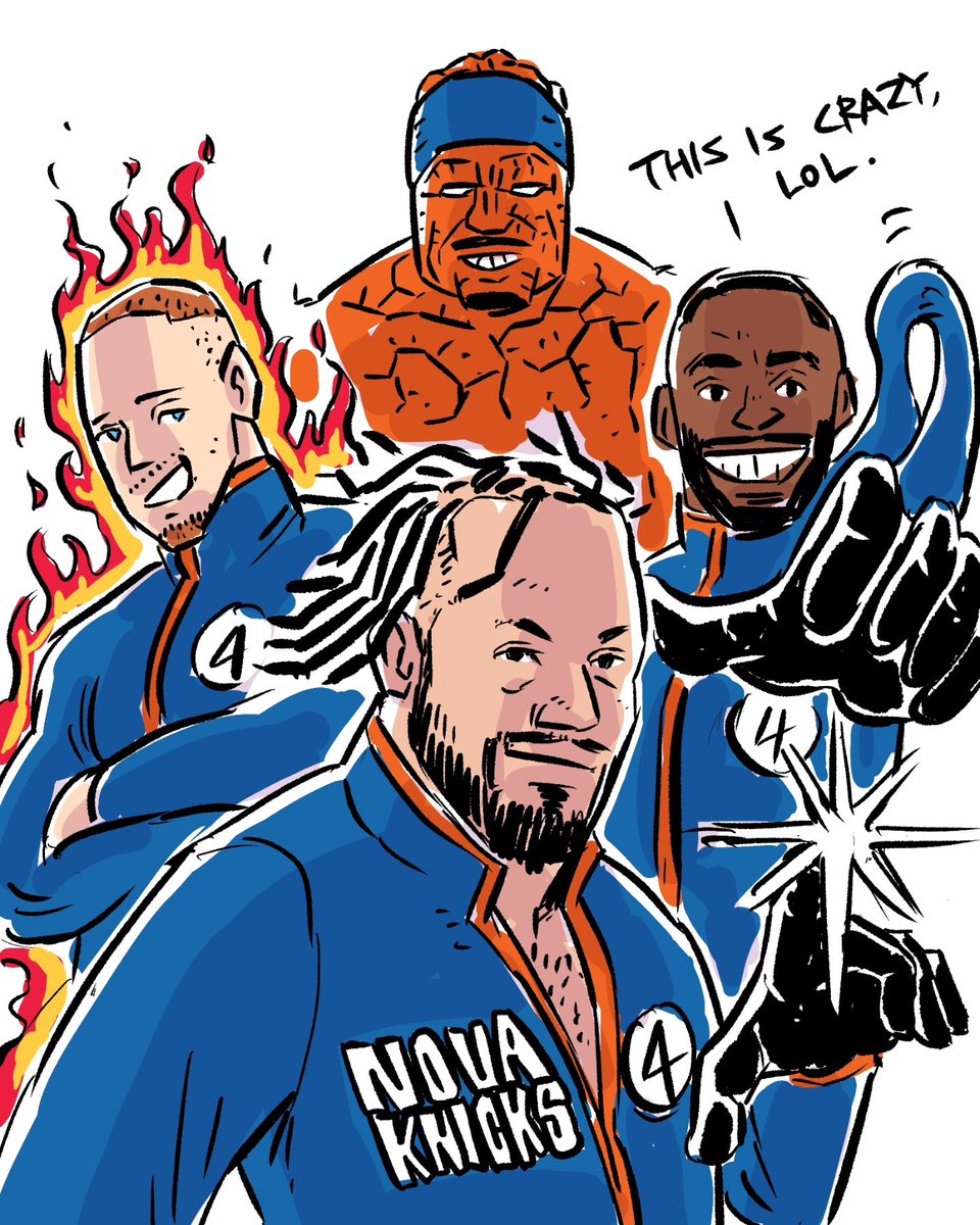 NOVA KNICKS 4 🔥🔥🔥🔥 #newyork #knicks