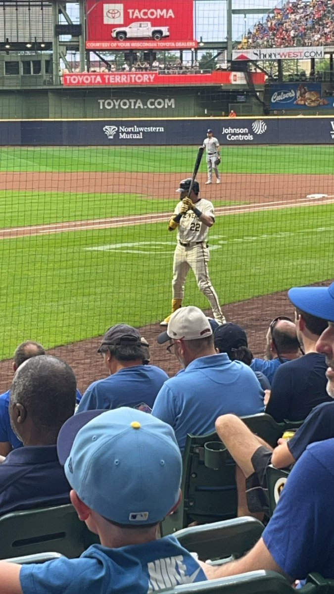 Yelich says hi and is looking forward to the home run derby bet this year. #AWL <a href="/BarstoolBigCat/">Big Cat</a> <a href="/PFTCommenter/">PFT Commenter</a> <a href="/PardonMyTake/">Pardon My Take</a>