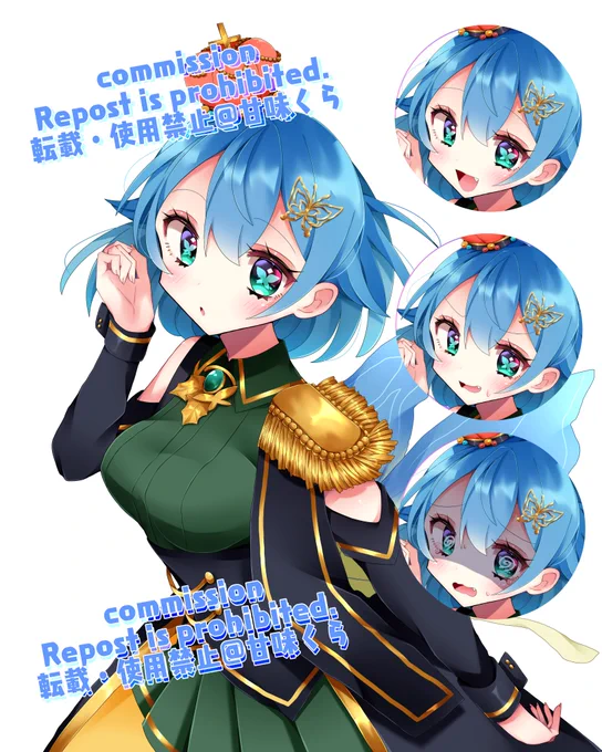ここもの所属2期生のニーアクイン様【#ni_aQueen】のサムネ用立ち絵を制作させていただきまちた!ご依頼ありがとうございまちた(n*'ω`*n) #有償依頼