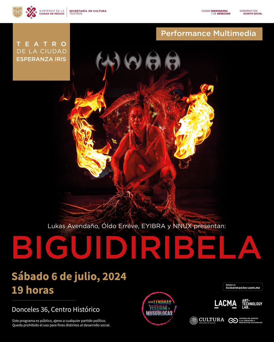 Lukas Avendaño y MUXX en CDMX
Teatro de la Ciudad Esperanza Iris
Sábado 6 de julio 2024, 19 hrs.
Boletos en: ticketmaster.com.mx