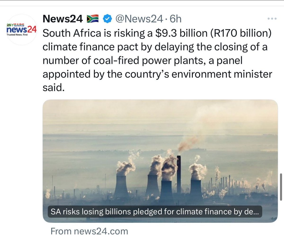 bozzie_t's tweet image. “The EU has 250 coal powered stations, the USA has 216 and China has 3000, BUT EU countries want to give SA loans and small grants to close 20 coal stations SA has, on the other side the Richards Bay Port is reporting 500% increase on coal export to EU countries and China”