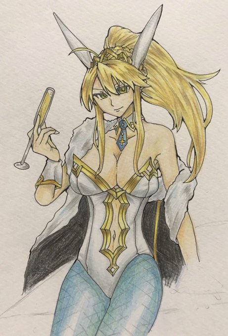 バニ上、割と最近のキャラなイメージが
あるけどもうそれなりに歴史のあるキャラ
なので初描きの頃と比べると
そっか、バニ上実装されたときはまだ
デジタル絵描きですらなかったのか……ってなる 