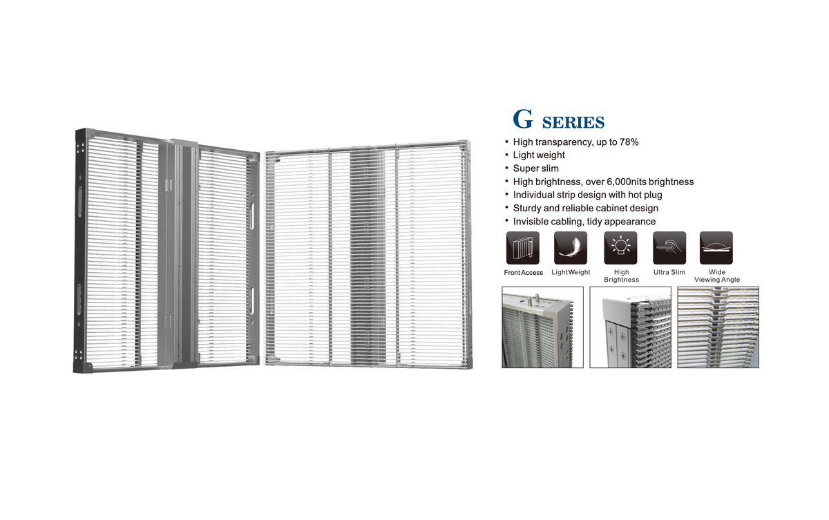 DesayDisplays's tweet image. Discover the High Transparency Window LED Display G Series from Desay! Perfect for storefronts and building facades. Available for purchase and rental, with worldwide delivery. #DesayLED #GSeries  #WindowLEDDisplay #OutdoorAdvertising