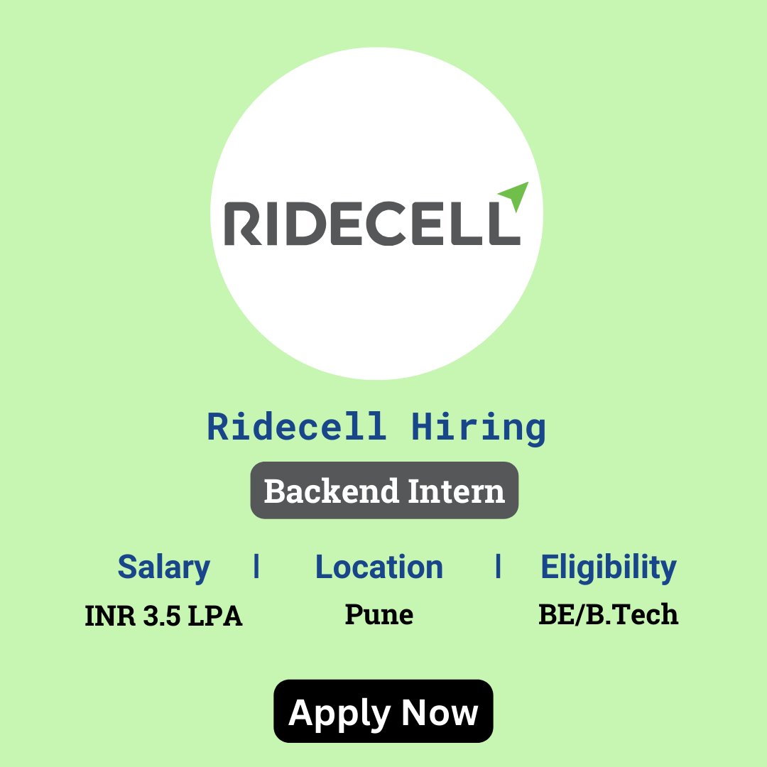 karthikpattadi's tweet image. 🌟 Exciting Opportunity! Ridecell is hiring Backend Interns – Platform for 2024 in Pune! 

👉 Apply Now: zurl.co/eYIk 

📲 Join Our WhatsApp Group: zurl.co/ySPA

#RidecellCareers2024 #BackendIntern #Pune #TechJobs #offcampusdrive2024 #2024batch #fresherjobs