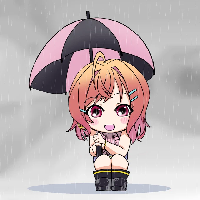 雨×社長 #ririkart