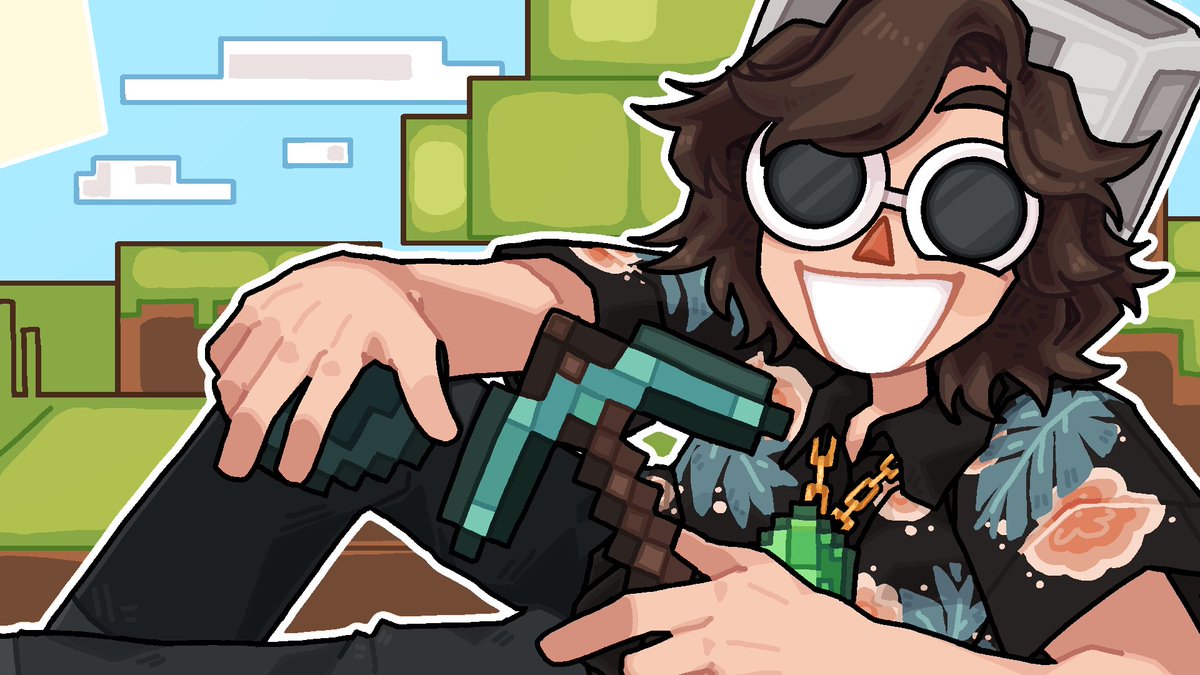 rokuronashi's tweet photo. Thank you @everettisepic (everettlmao on YT) for the thumbnail commission :) https://t.co/S9oZKfkrcx