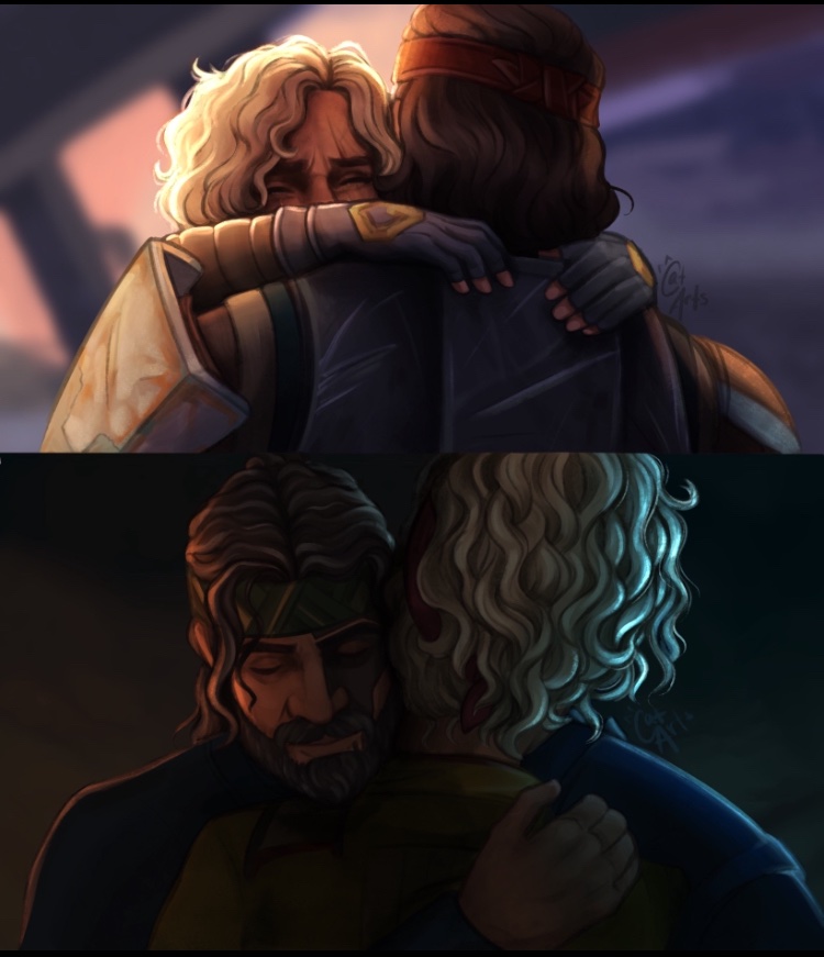 CatDoesArts's tweet image. “I’m never letting you go” 
“I’m letting you go”
#TheBadBatch