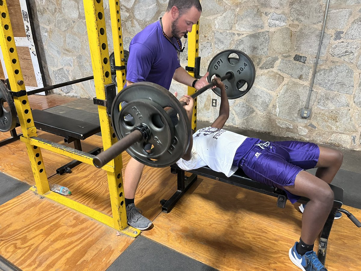 Day 2 of June Max Out week. Saw some big jumps on the bench today!! Great day to be a Hornet!