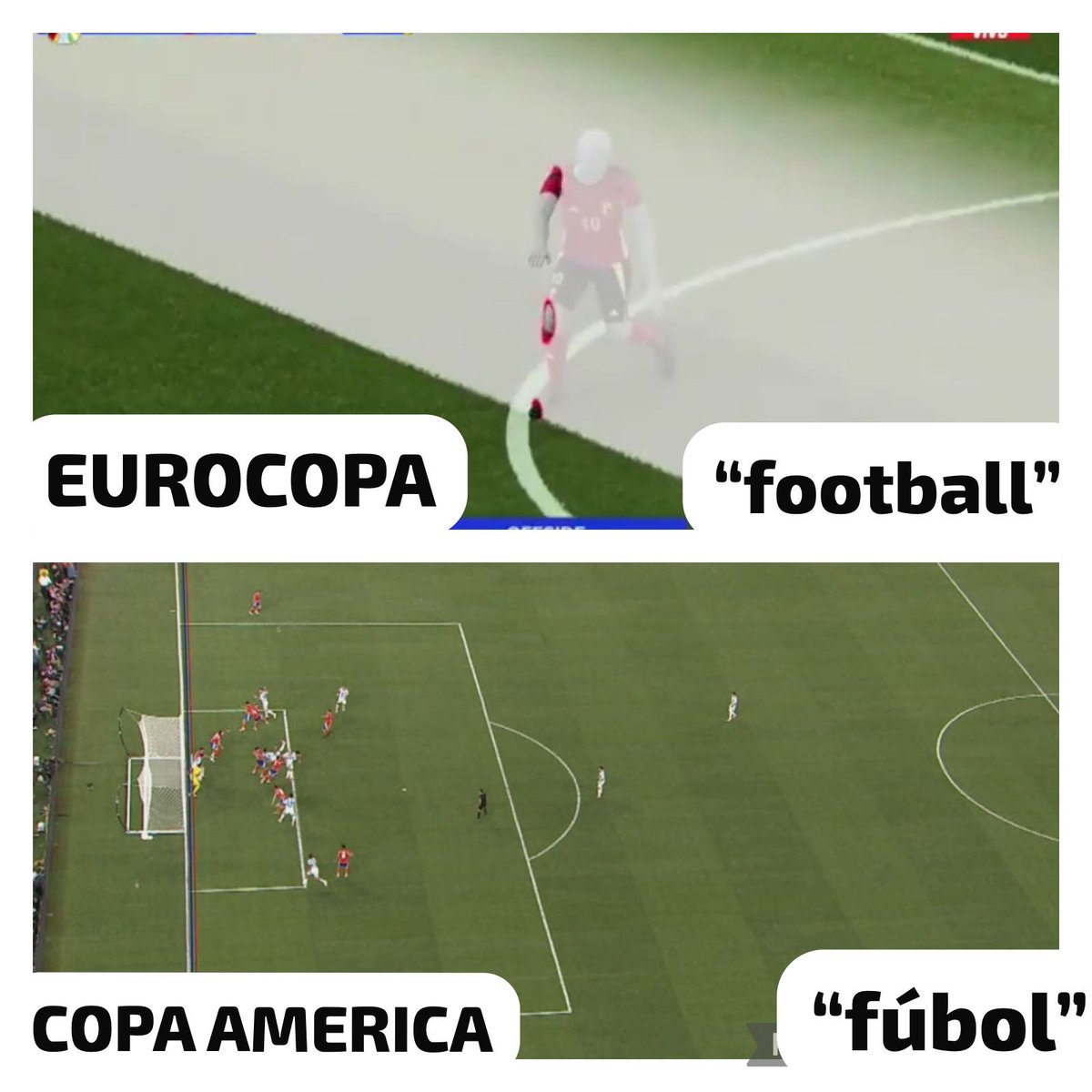 pvicunai's tweet photo. Var europeo / Var sudamericano
#CopaAmerica #Chile #Argentina https://t.co/is3VAC8gbK