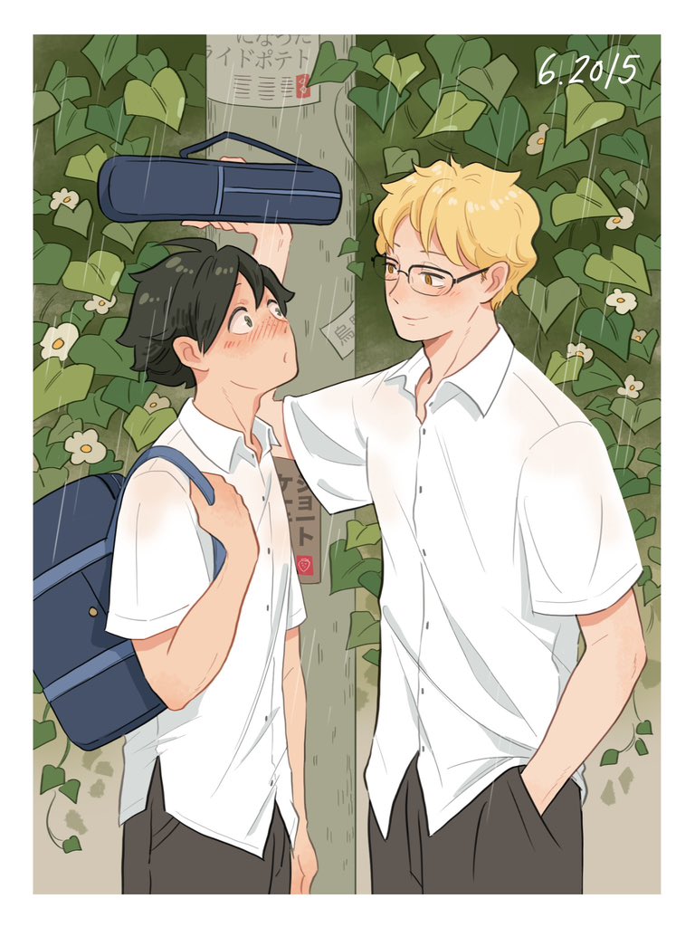 RECREATING CHILDHOOD PHOTOS (part 2/5)

Kei, Tadashi and the summer rain

(behind the scene photo is in the replies)
#Haikyuu #Tsukiyama