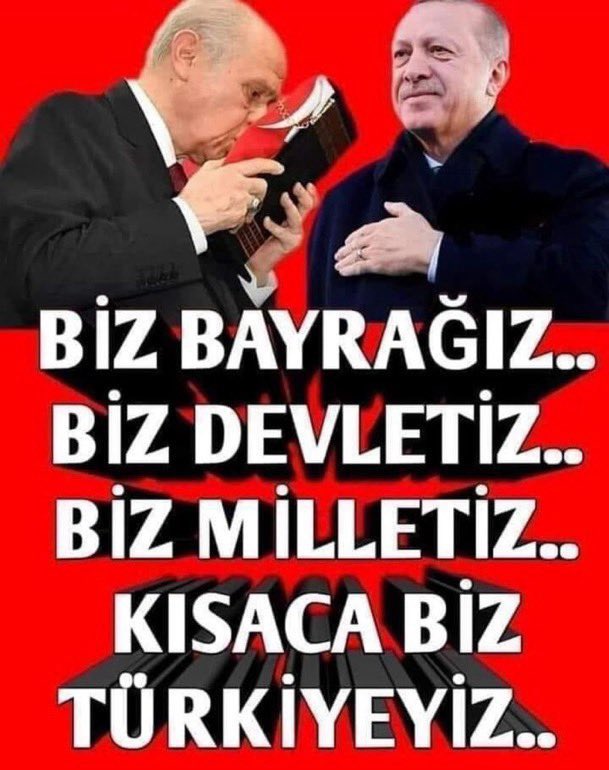 SELAMUN ALEYKÜM HAYIRLI SABAHLAR  DAVA KARDEŞLERİM 

BİZ BİRİZ BİRLİKTE TÜRKİYEYİZ 

#CumhurİttifakıTürkiyedir 
#Cumhurİttifakı