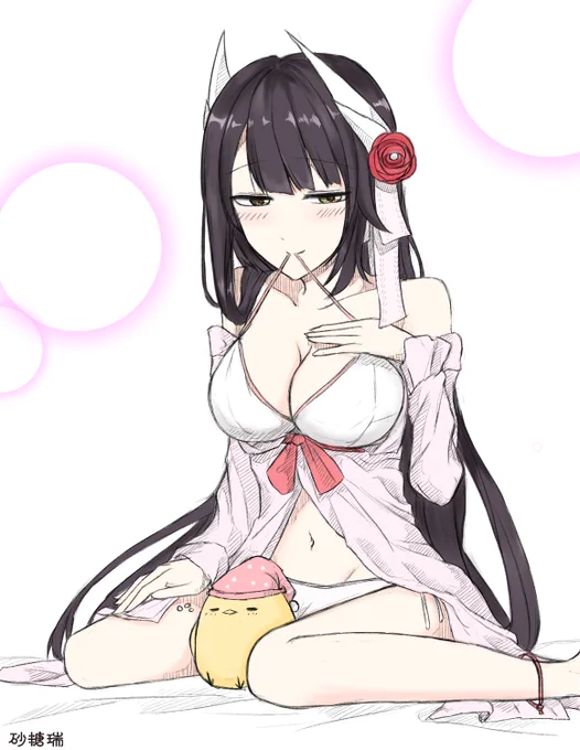 アズレンをやっていたら大きいのが好きになったかも、 と以前友人と話したのですが、  「違う、君は元々大きいのが好きだ」  「遠慮が必要か?好きな事に」  「アズレンは君の稚拙な価値観を取り払っただけだ」  「遠慮で君の世界を狭める必要はないからね」  胸の話なのに何故か凄く感動しました…。
