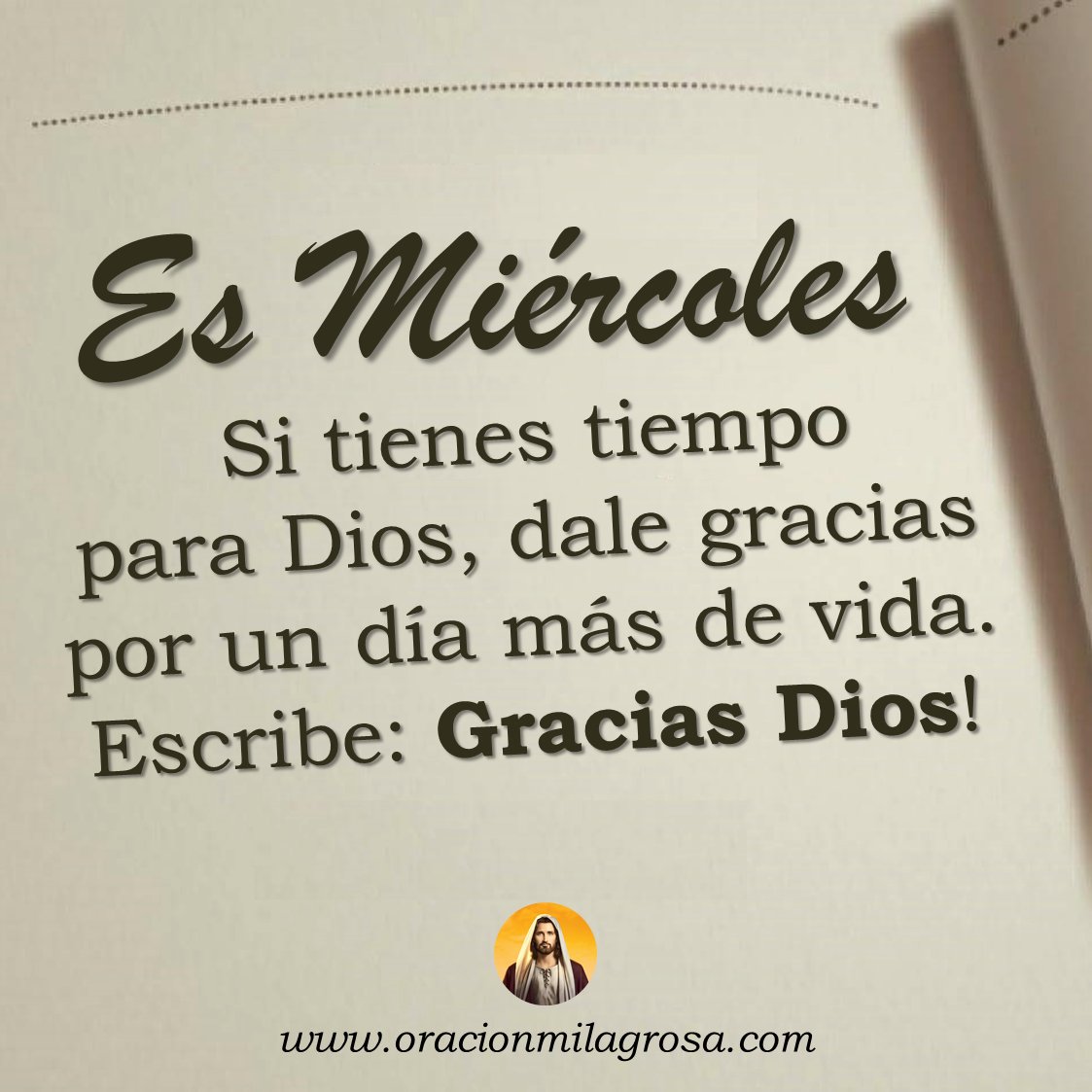 oracion_milagro's tweet image. Gracias DIOS por tu amor, por tu bondad y por este nuevo día 🙏
