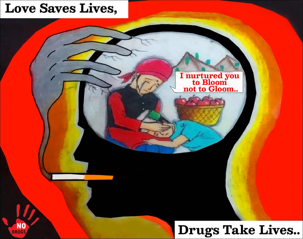 On #InternationalDayAgainstDrugAbuse, let's raise awareness and support for those battling addiction. Together, we can break the cycle of drug abuse and build healthier communities. 
#DrugFreeKashmir #Inspiration #SayNoToDrugs #HealthyChoices #ChooseHealth #DrugAbuseAwareness
