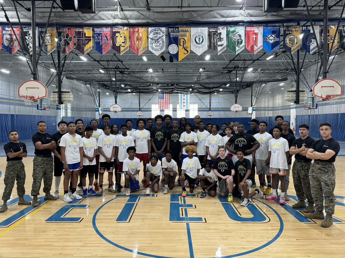 Great month of teaching fundamentals to our kids at camp capped off with marines teamism workout.