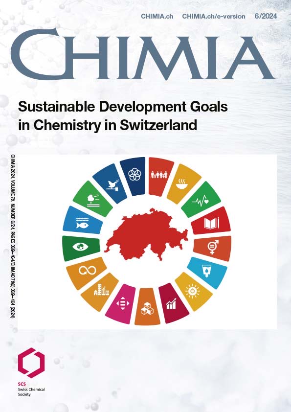 OUT TODAY!!!!

The new issue of CHIMIA which focuses on the Sustainable Development Goals in Chemistry in Switzerland with the guest editor <a href="/jovana_v_milic/">Dr. J⌬vana V. Milic</a> 

chimia.ch/chimia/issue/v…

#sustainability #GreenChemistry #OpenAccess #Switzerland #SCS
<a href="/SwissChemistry/">Swiss Chemical Society</a>