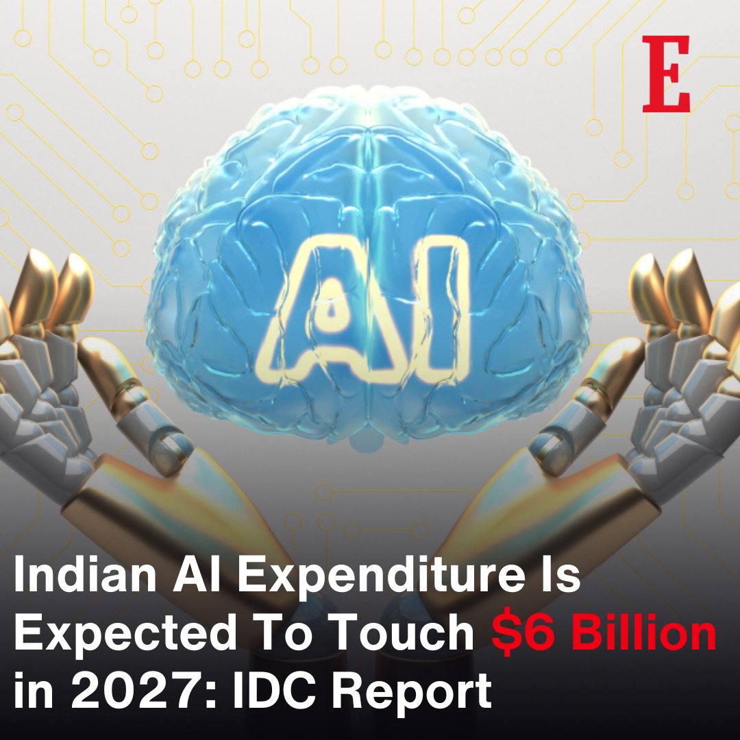 EntrepreneurAPJ's tweet photo. The IDC report shared developing global and local trends and also highlighted India's potential to become a world leader in modern technologies such as Artificial Intelligence and GenAI.
Read the story: https://t.co/Ss66uIUd8i
#GlobalTrends #LocalTrends #IndiaPotential #ArtificialIntelligence #GenerativeAI #IDCInsights #TechTrends #AIExpenditure #FutureTech #AIInvestment