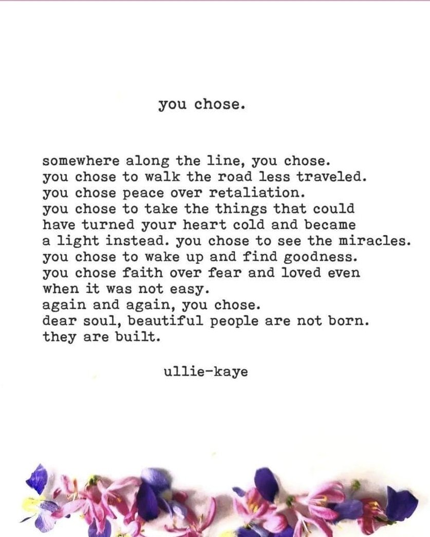 JourneyOfLoveHB's tweet image. What have you chosen, and what will you decide to choose today? 
#mindfulness 
#love 
#soulevolution