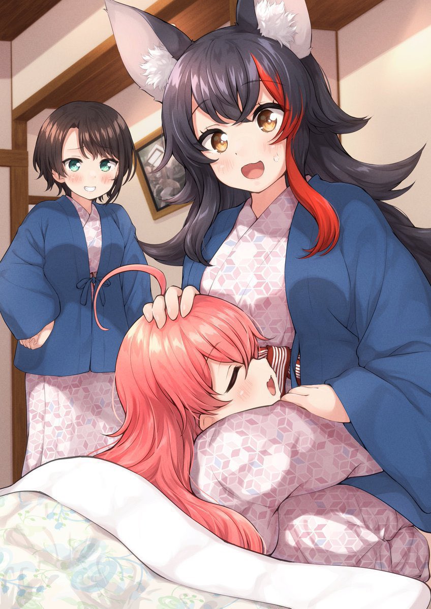 @momosuzunene 桃鈴ねね様
こんにちは、イラストレーターのみやびと申します。
この間はギフトを投げた際に反応いただきありがとうございました!🥰
本題ですが、参考画像のようなテイストのイラストを描いております。