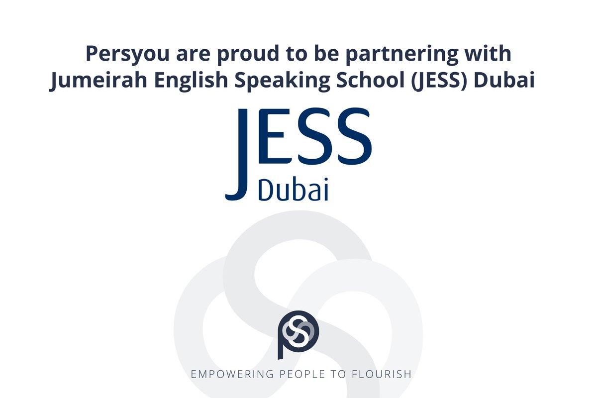 Proud to be partnering with <a href="/JESSDubai/">JESS Dubai 🇦🇪</a> as they begin their Coaching Culture Award journey with us.

Find out more about our award-winning programme
persyou.com/coachingawards 

Is it time for your school to Persyou?

#coachingculture #coachingineducation
@COBIS@HMC_Org <a href="/iapsuk/">IAPS</a>