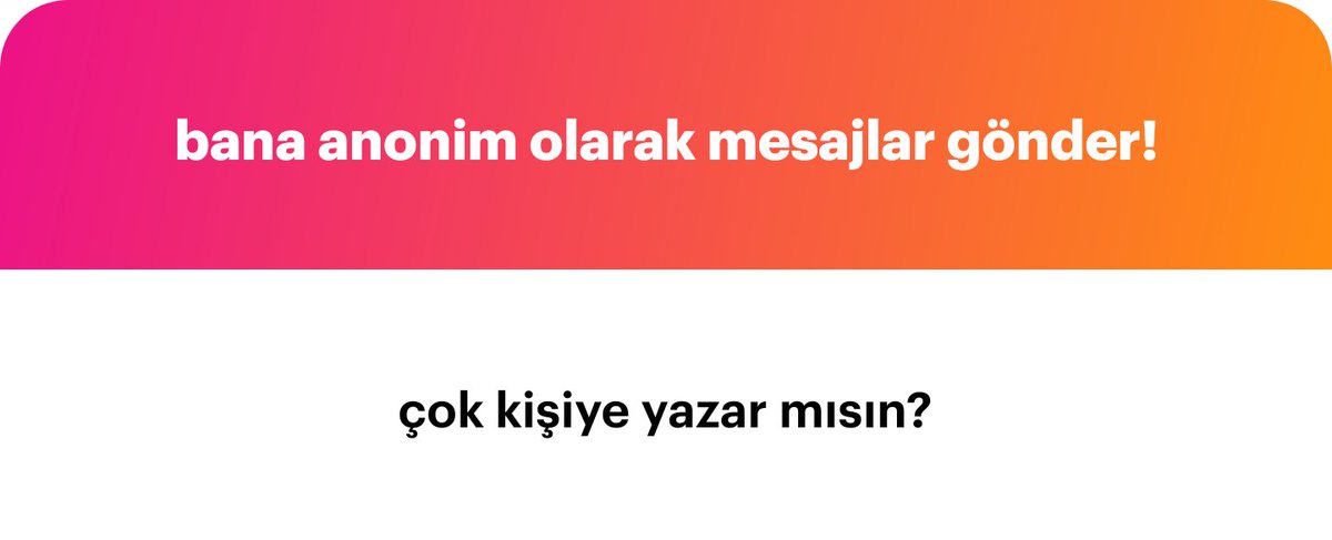 hayır konuştuğum 1 2 kişi var