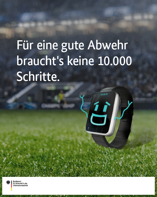 BSI_Bund's tweet image. Eine gute Abwehr braucht vor allem eines: Eine gute Taktik. Dabei genügen schon ein paar Maßnahmen, um euch und eure smarten Geräte zu schützen. Stärkt eure Abwehr und schaut auf einfachabsichern.de