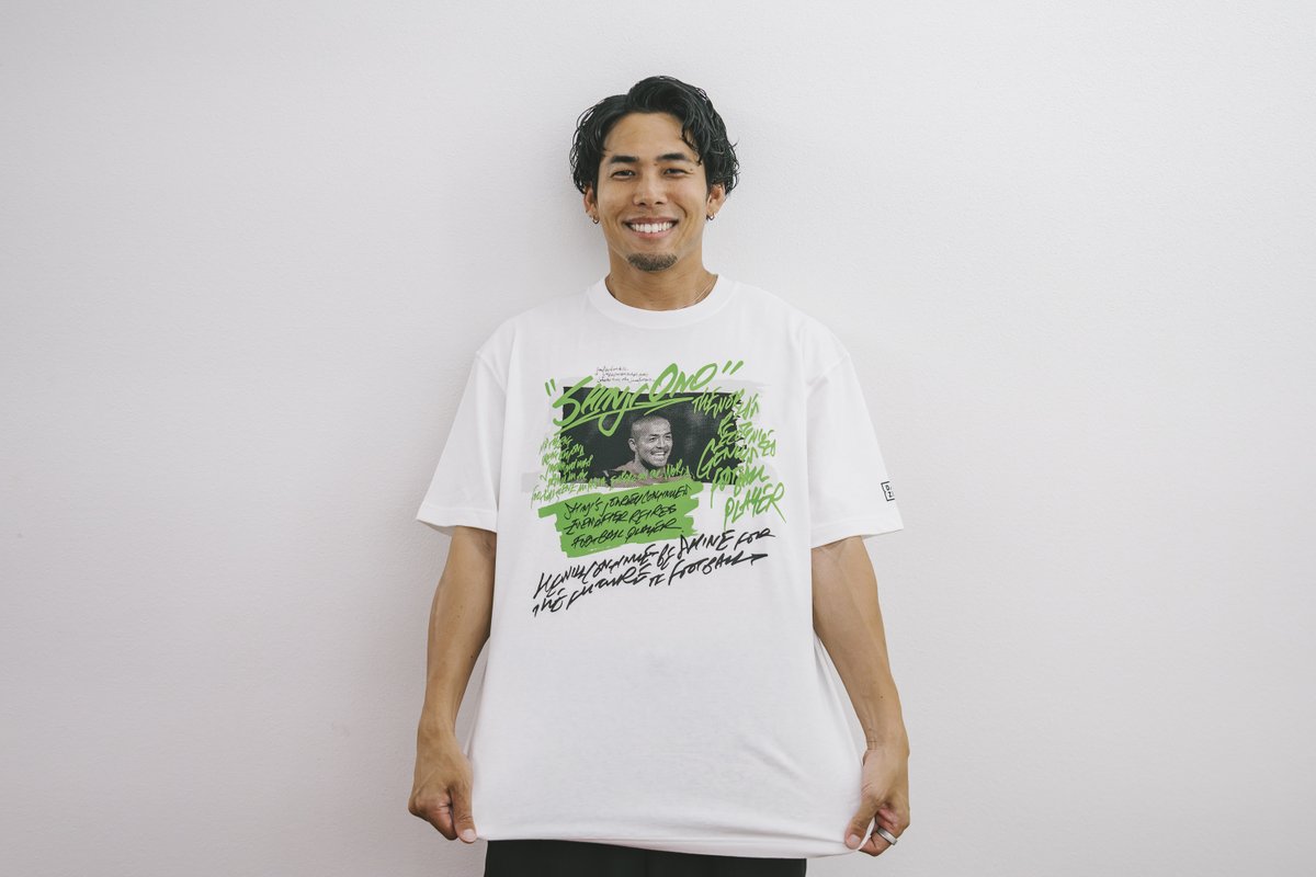 小野伸二 DAZN SOPH. SHINJI ONO Tシャツ M 黒 元サッカー選手小野伸二をフィーチャー、ソフがDAZNとのコラボ