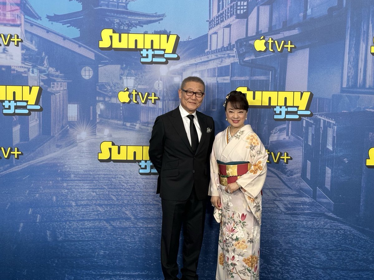 JudyOngg's tweet photo. 記者会見をしました．いよいよ
Apple TV+「Sunny」の配信7月の10日から始まります。 https://t.co/fWwDUo7A3D